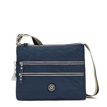 Kipling Alvar Crossbodytassen Blauw | België 2159VR